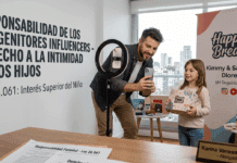 La responsabilidad de los progenitores influencers
