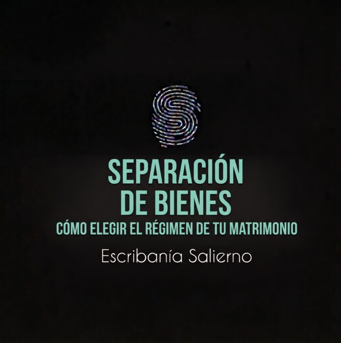 Convención matrimonial de separación de bienes cómo optar por el régimen patrimonial del matrimonio - Escribanía Salierno